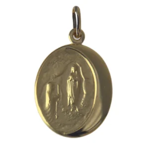 Médaille de l'apparition en plaqué or