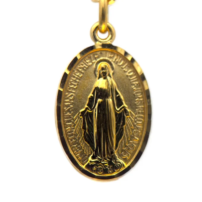Médaille Miraculeuse Plaqué or