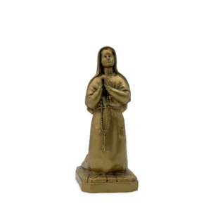 Statue Sainte Bernadette à Lourdes - Finition bronze