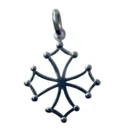 Croix occitane en argent