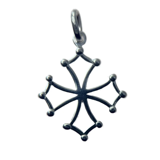 Croix occitane en argent