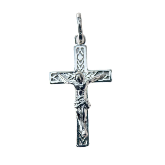 Crucifix croix en argent