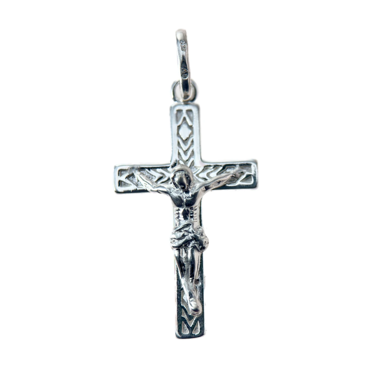 Crucifix croix en argent