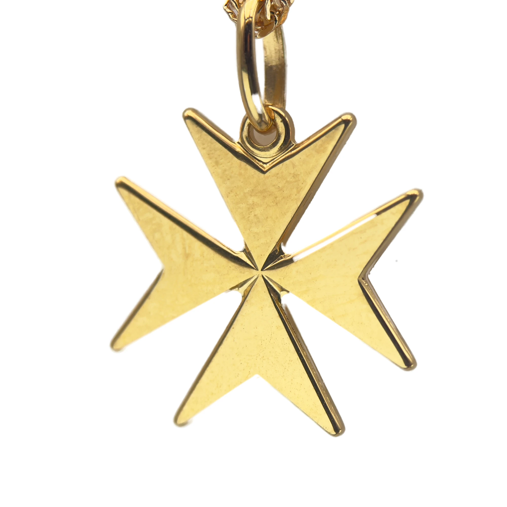 Croix de malte en or