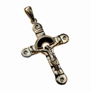 Crucifix en plaqué or