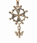 Croix Huguenote en plaqué or