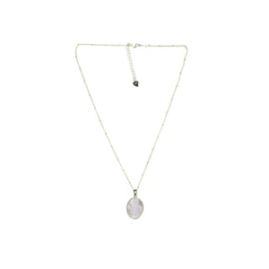 Collier médaille mariale simple doré clair
