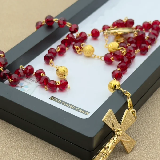 Chapelet dans sa boite