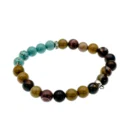 Bracelet chapelet Sainte Bernadette – pierres naturelles et protection spirituelle