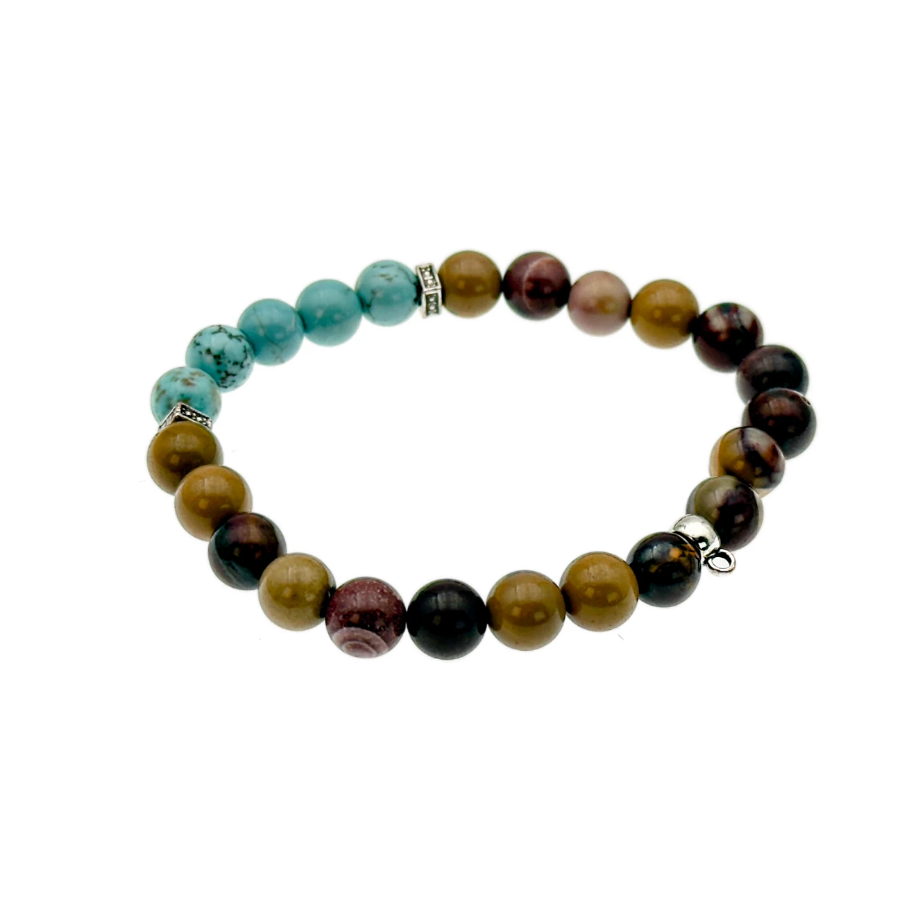 Bracelet chapelet Sainte Bernadette – pierres naturelles et protection spirituelle