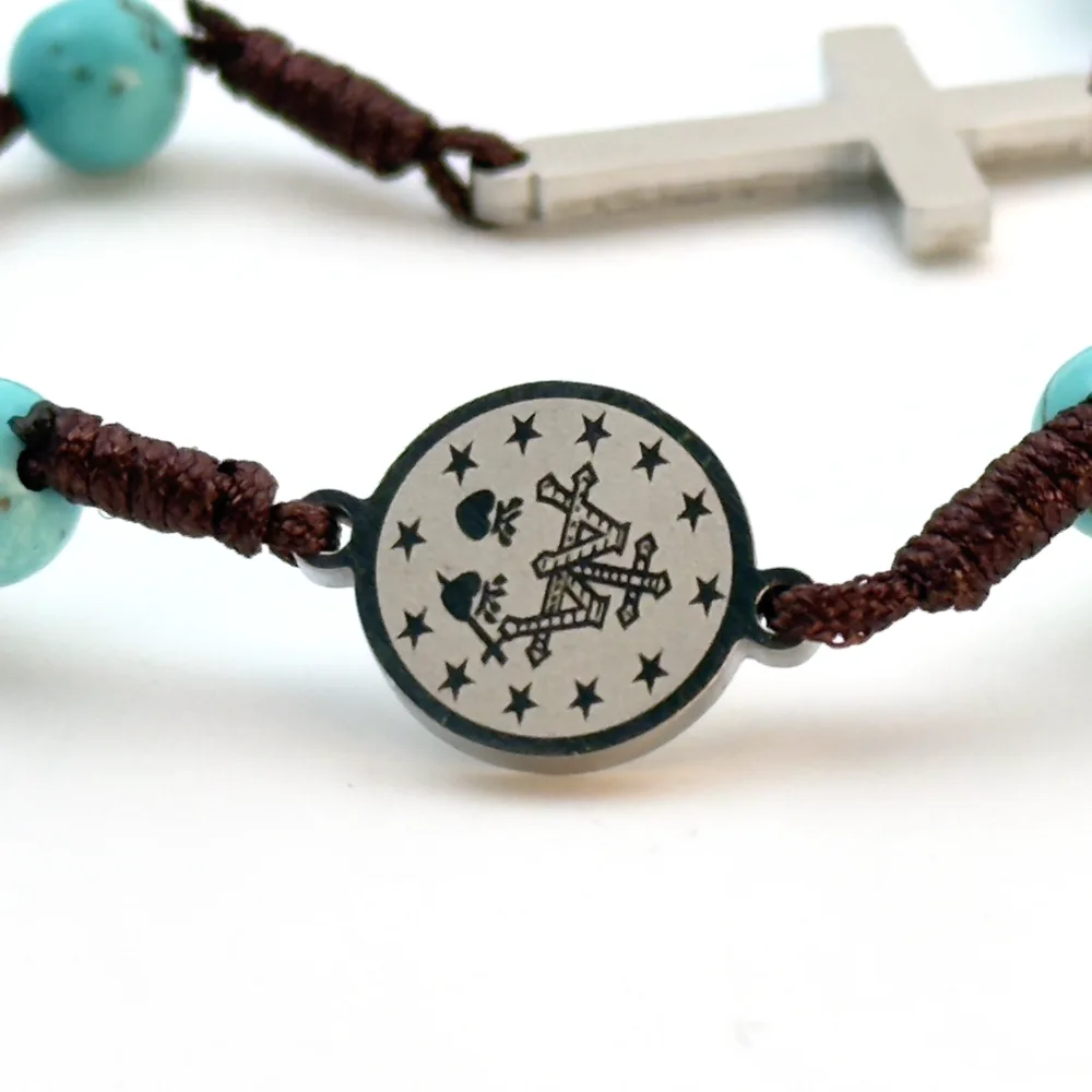 Chapelet Collier Turquoise La Miraculeuse