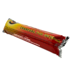 Charbon pour encens à allumage rapide – Rouleau de 10 pastilles Ø33 mm