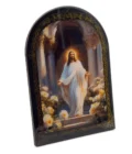 Cadre laqué Christ Ressucité