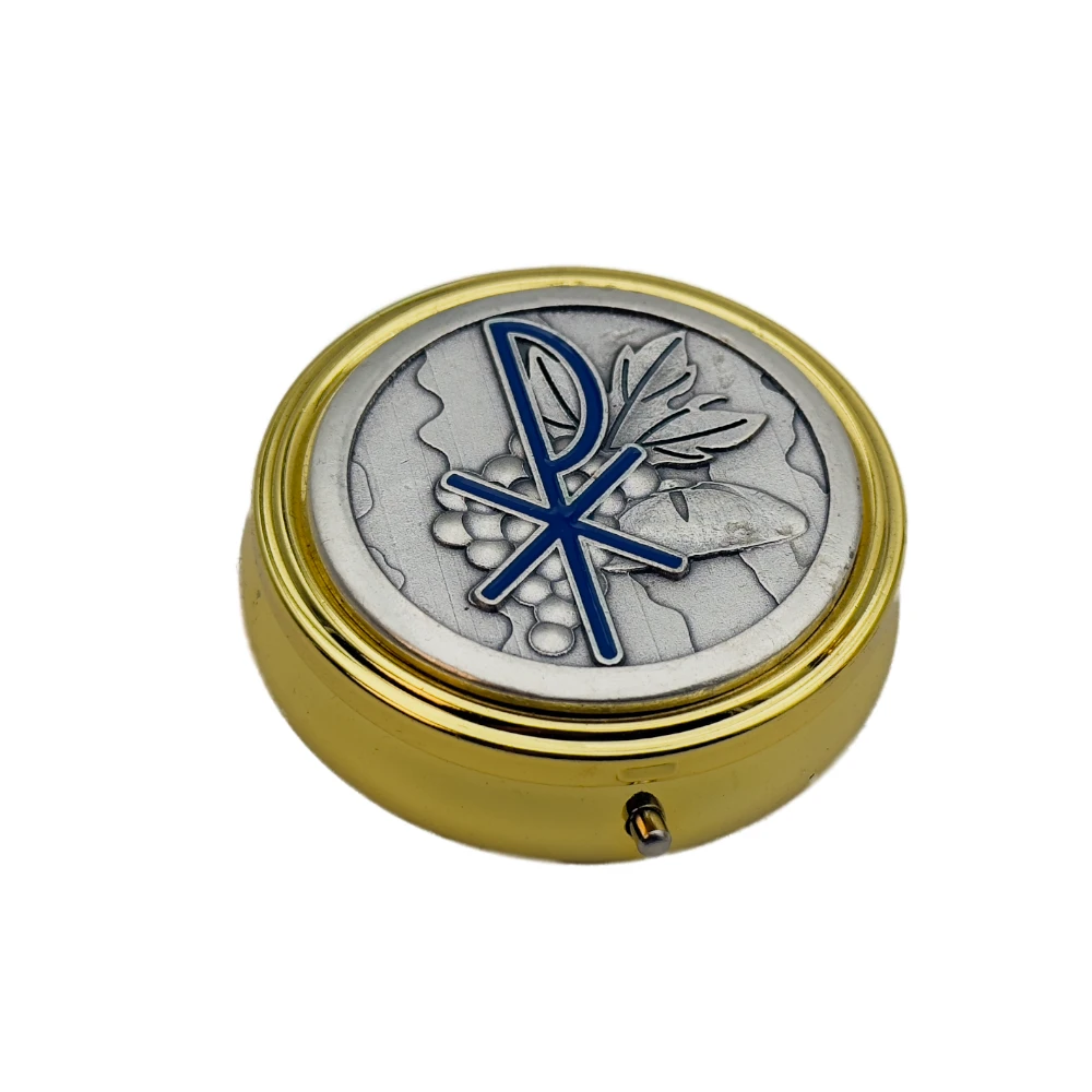 Custode dorée avec chrisme