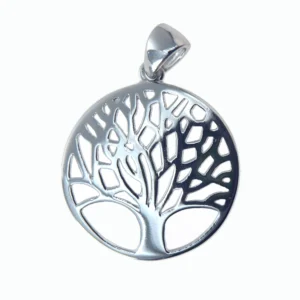 Médaille Arbre de Vie en argent 925/000 – Symbole de force et de renaissance