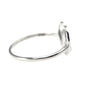 Bague Cœur Vierge Multicolore en Argent 925 – Protection & Dévotion