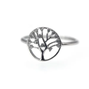 Bague Arbre de vie en argent