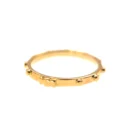 Bague Dizainier Plaqué Or 18 Carats – Minimaliste & Inspirante