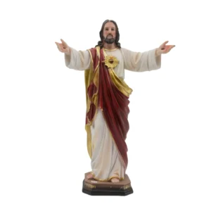 Statue du Sacré-Cœur de Jésus – Résine