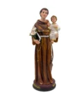 Statue de Saint Antoine de Padoue avec l’Enfant Jésus