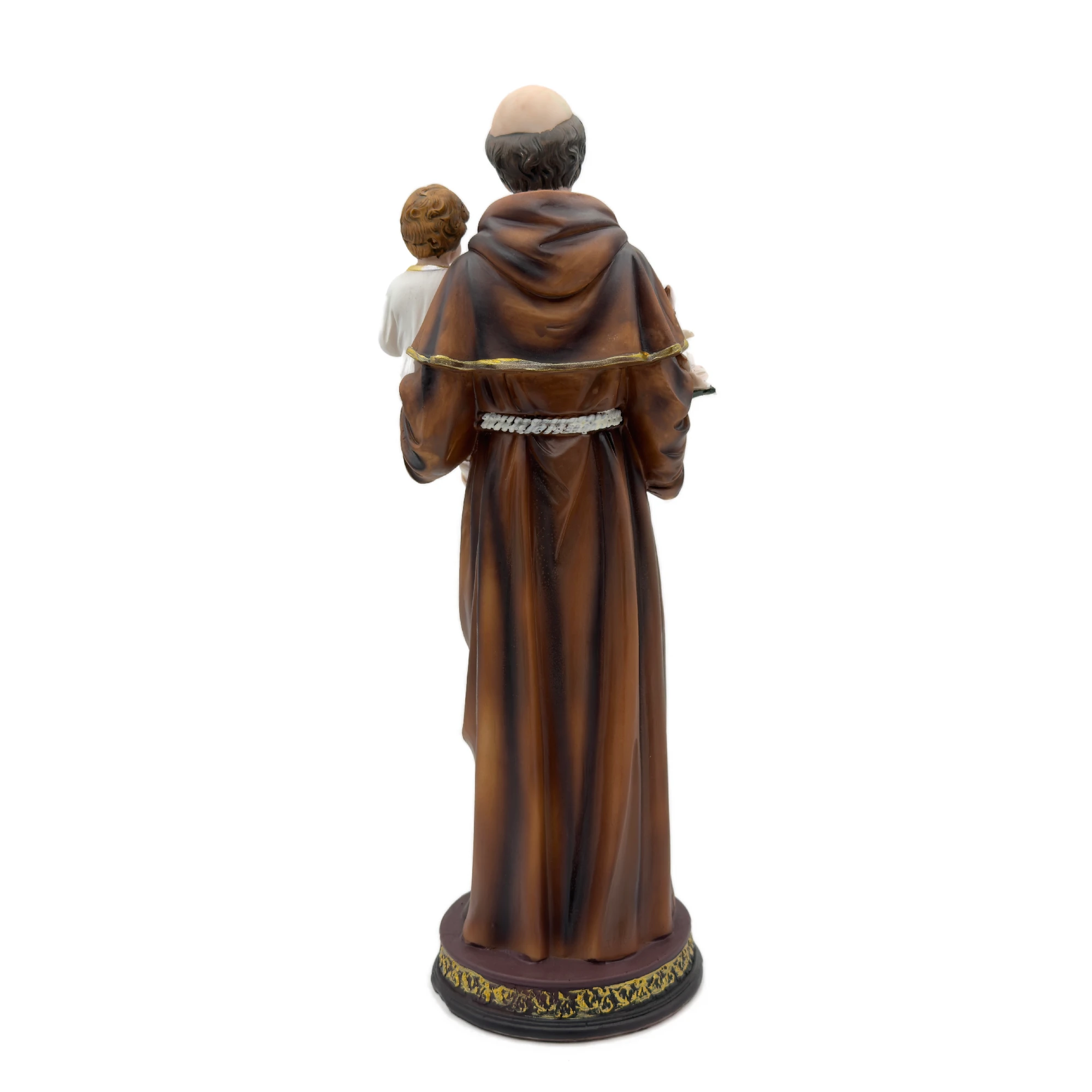 Statue de Saint Antoine de Padoue avec l’Enfant Jésus