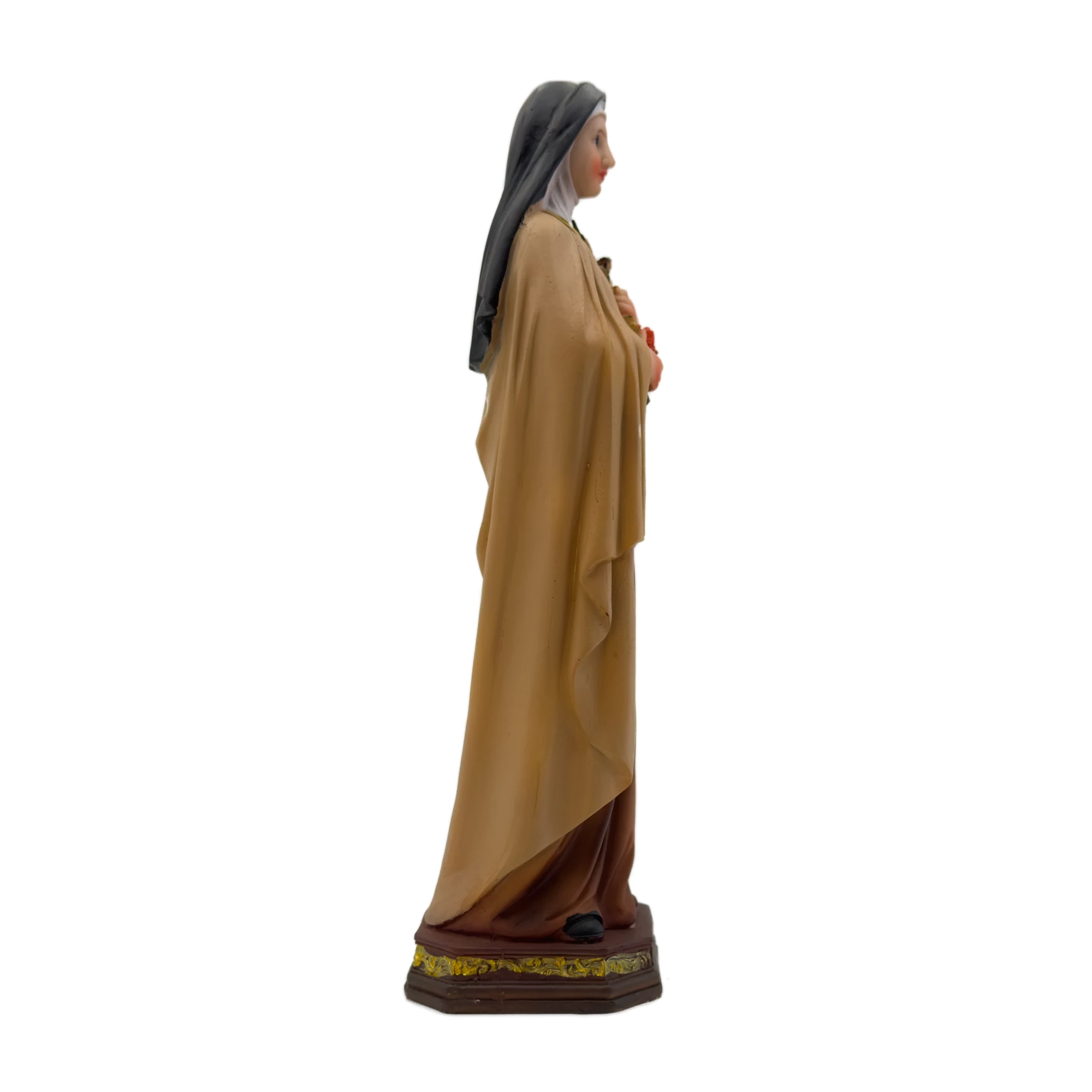 Statue de Sainte Thérèse de l’Enfant-Jésus – Résine peinte main (8 à 40 cm)