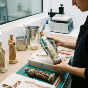 Statues religieuses en résine