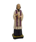 Statue Saint Jean-Marie Vianney en résine – Curé d’Ars – Statue religieuse