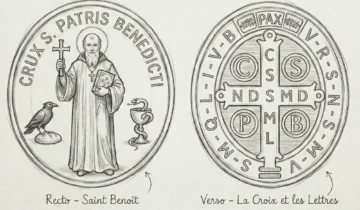 Prière de Saint Benoît : texte intégral, signification et usage