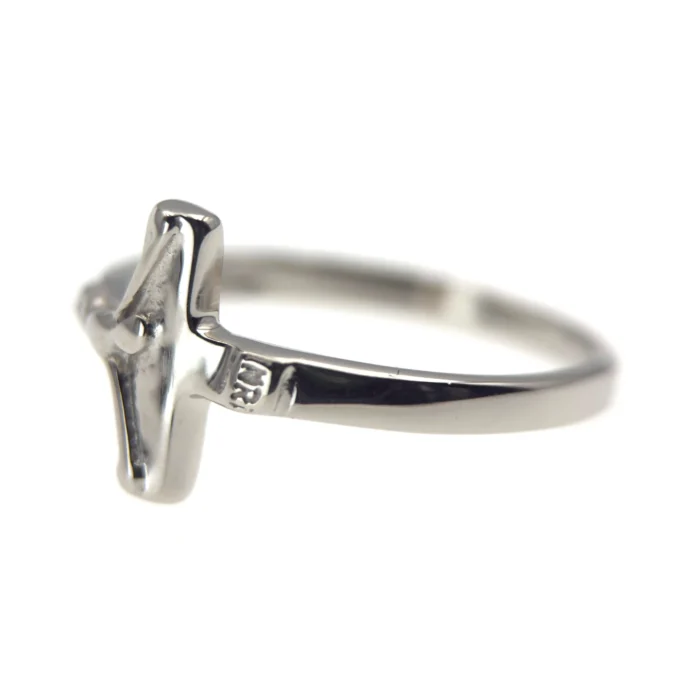 Bague Crucifix en argent