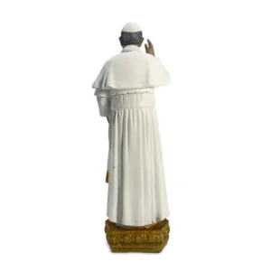 Statue Pape François – Résine peinte 20 cm