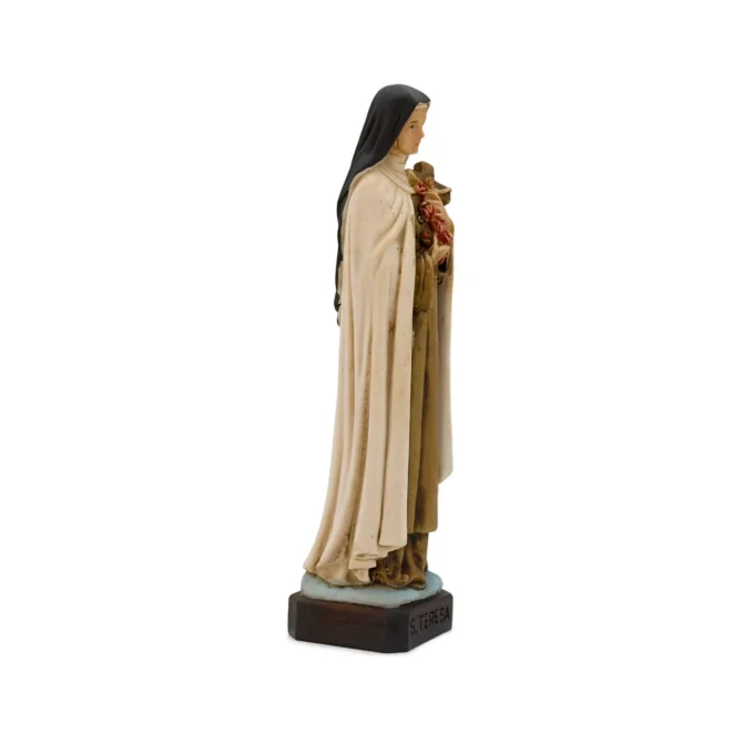 Statue Sainte Thérèse de l’Enfant Jésus 15 cm – Résine patinée