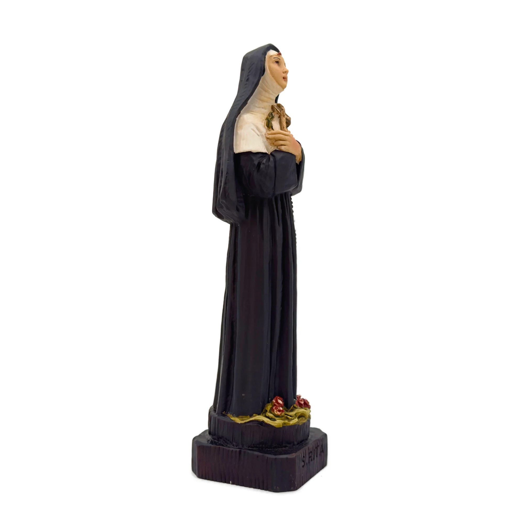 Statue Sainte Rita 23 cm – Sainte des Causes Impossibles