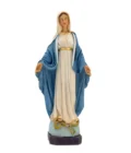 Statue Vierge Miraculeuse 20 cm – Résine | Notre-Dame de la Médaille Miraculeuse