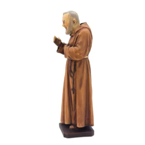 Statue Saint Padre Pio - Haute définition - 19 cm - Résine