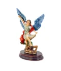 Statue - Saint Michel Archange (Résine Peinte - 24 cm)