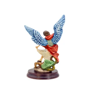 Statue - Saint Michel Archange (Résine Peinte - 24 cm)