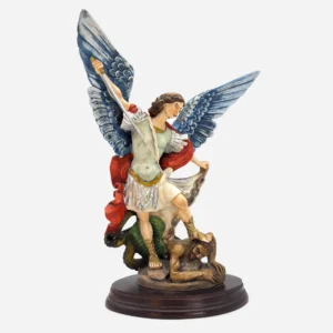 Statue - Saint Michel Archange (Résine Peinte)