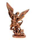 Statue Saint Michel Archange Bronze Cuivré - 20 cm et 30 cm