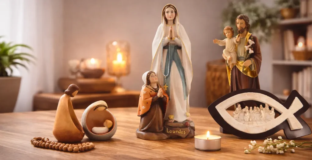 Boutique statue religieuses en bois