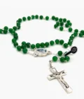 Chapelet Jade (Pierre Naturelle) et Eau de Lourdes