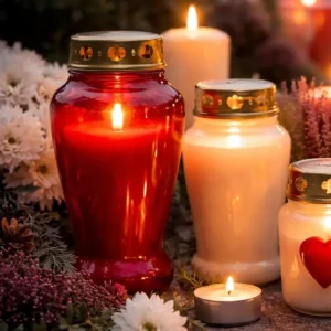 Bougie d'extérieur et de cimetière