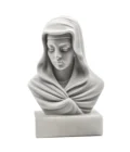 Buste de la Vierge Marie – Poudre de marbre