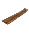 Porte-Encens Réglette en Bois - Motif Vierge Marie et Étoiles Dorées pour Bâtonnets