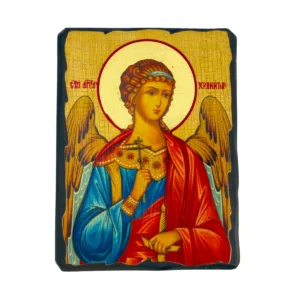 Icône de l'Ange Gardien sur Bois - Protection Divine