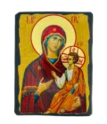 Icône Vierge d'Iveron sur Bois - La Gardienne (Hodégétria)