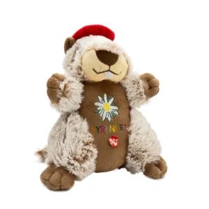 Peluche Marmotte des Pyrénées qui siffle