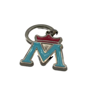 👑 Porte-Clés Monogramme de Marie Couronné (Fabrication Française)