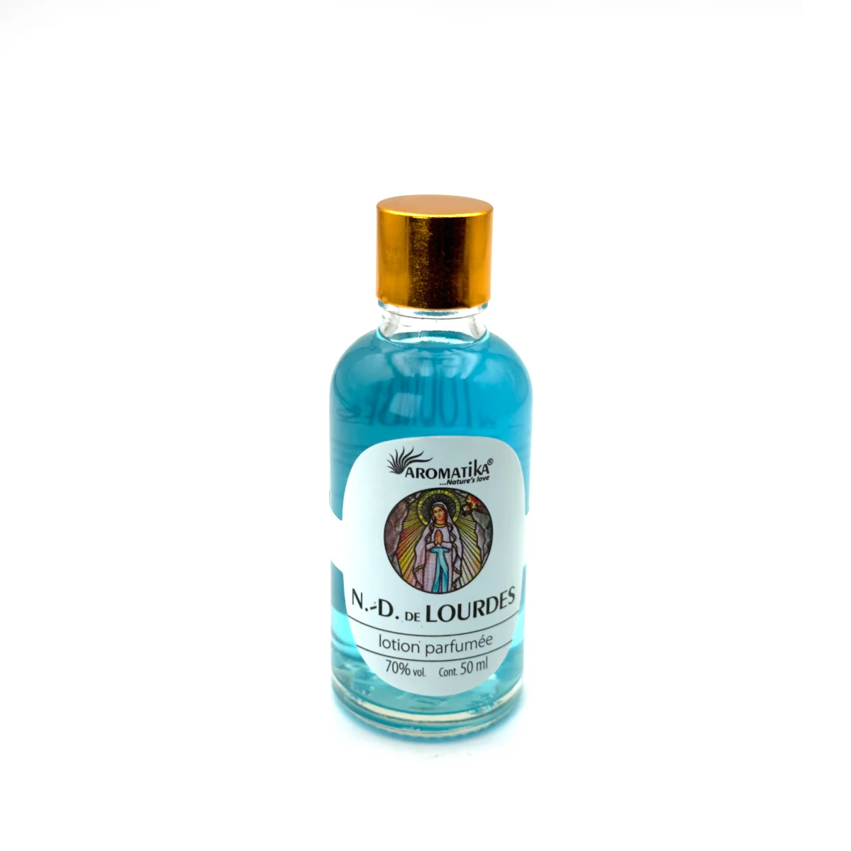 Lotion Parfumée Notre-Dame de Lourdes à la Lavande - Apaisement et Dévotion (Aromatika)