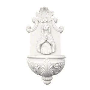 Grand bénitier de la vierge de Lourdes